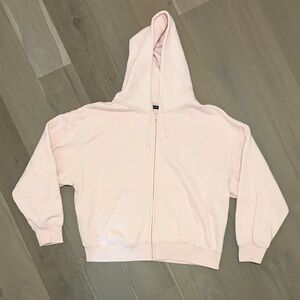 PacSun Blush Zip-Up Hoodie